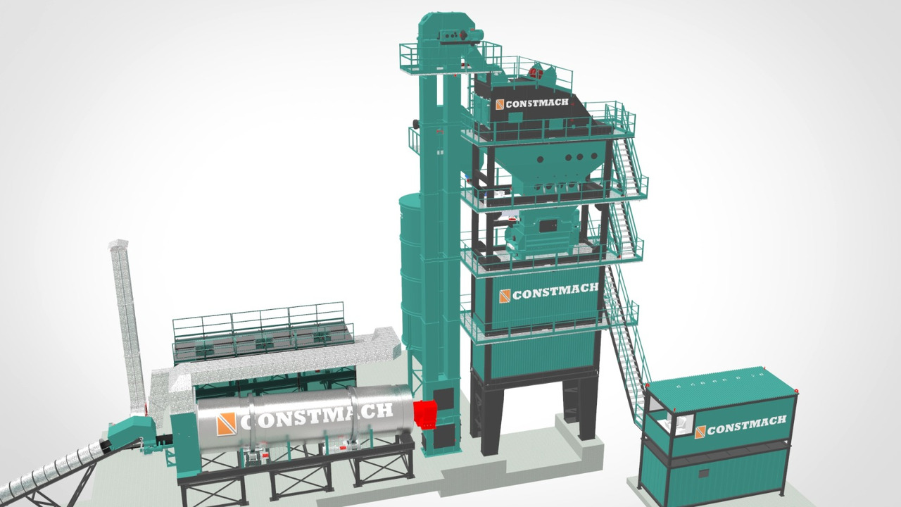Constmach Centrale D'asphalte Stationnaire Livrée en Stock Garantie 2 ans - معدات خلط الأسفلت: صور 3 Constmach Centrale D'asphalte Stationnaire Livrée en Stock Garantie 2 ans - معدات خلط الأسفلت: صور 3