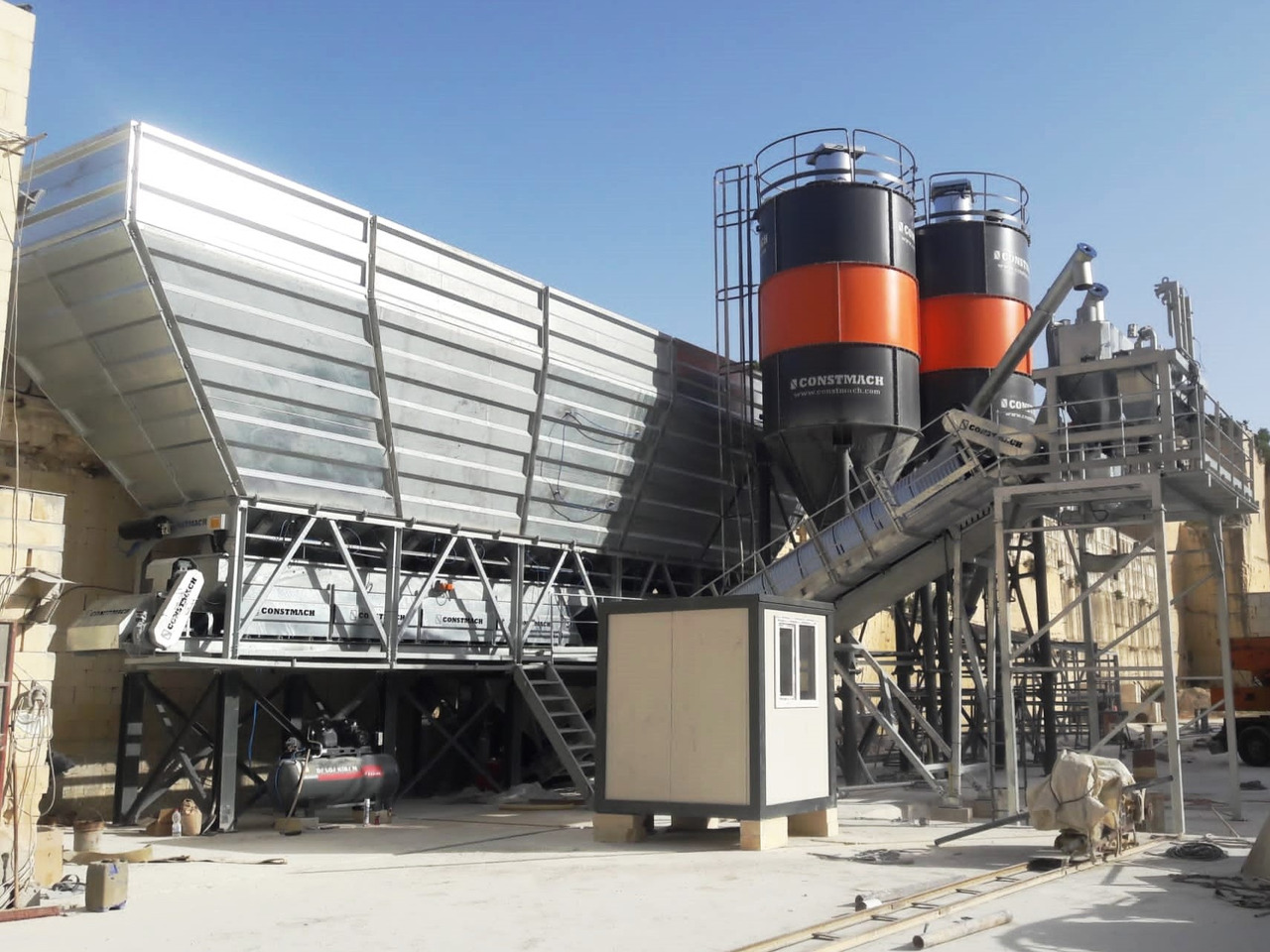 Constmach Centrale à Béton à Sec de 100 m³/h - مصنع خلط الخرسانة: صور 3 Constmach Centrale à Béton à Sec de 100 m³/h - مصنع خلط الخرسانة: صور 3