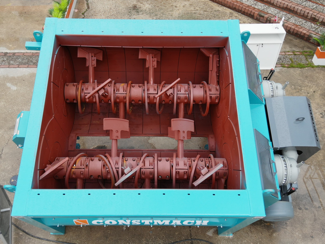 Constmach Double Shaft Concrete Mixer (Paddle Mixer) - خلاطه اسمنت: صور 1 Constmach Double Shaft Concrete Mixer (Paddle Mixer) - خلاطه اسمنت: صور 1