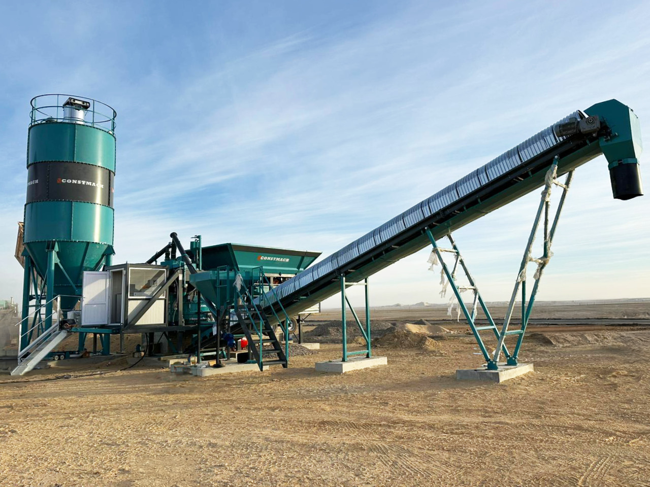 Constmach Mini-Centrale à Béton Mobile 30 m³/h - مصنع خلط الخرسانة: صور 4 Constmach Mini-Centrale à Béton Mobile 30 m³/h - مصنع خلط الخرسانة: صور 4