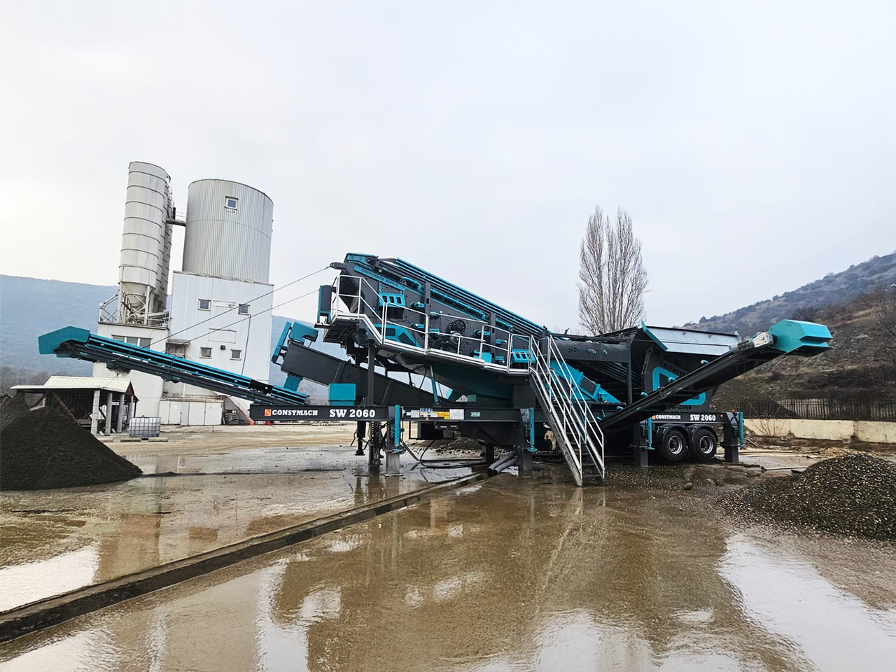 غربال جديد Constmach Mobile Sand And Gravel Washing And Screening Plant: صور 5