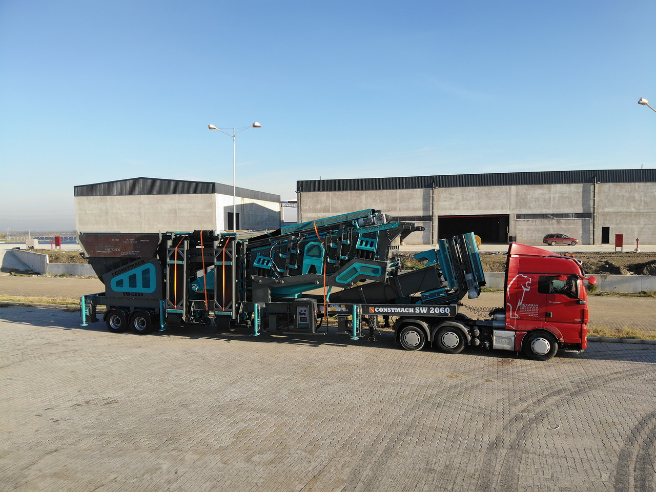 غربال جديد Constmach Mobile Sand And Gravel Washing And Screening Plant: صور 7