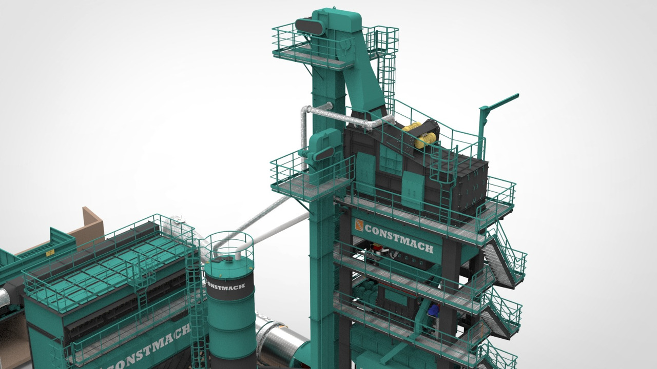 Constmach Stationary Asphalt Plant Delivered in Stock 2 Year Warranty - معدات خلط الأسفلت: صور 4 Constmach Stationary Asphalt Plant Delivered in Stock 2 Year Warranty - معدات خلط الأسفلت: صور 4