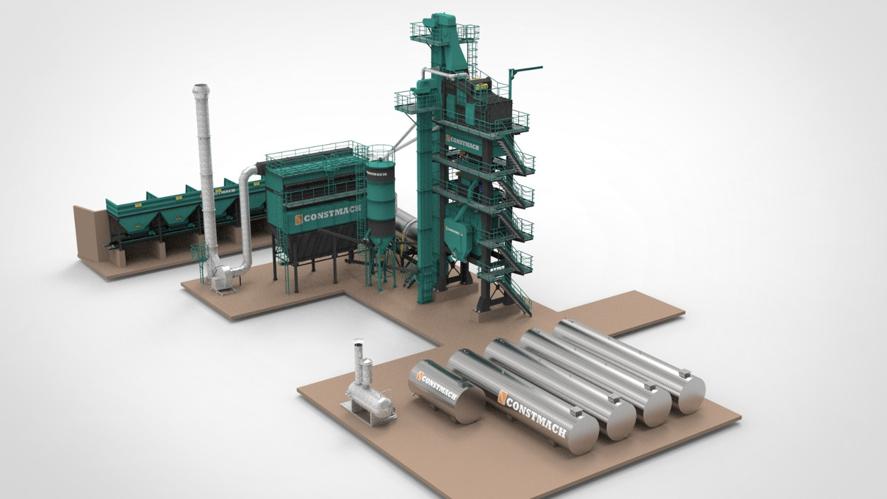 معدات خلط الأسفلت جديد Constmach Stationary Batch Type Asphalt Plants: صور 20
