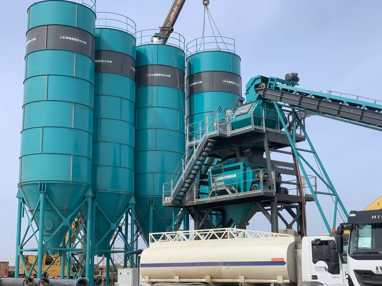 Constmach Zement Silo mit 200 Tonnen Kapazität - خزان الأسمنت: صور 2 Constmach Zement Silo mit 200 Tonnen Kapazität - خزان الأسمنت: صور 2