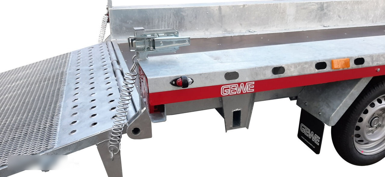 Gewe Przyczepa pod minikoparkę 4x1,8m - 3osiowa, B3500 E/1 - مقطورة لنقل المعدات: صور 4 Gewe Przyczepa pod minikoparkę 4x1,8m - 3osiowa, B3500 E/1 - مقطورة لنقل المعدات: صور 4