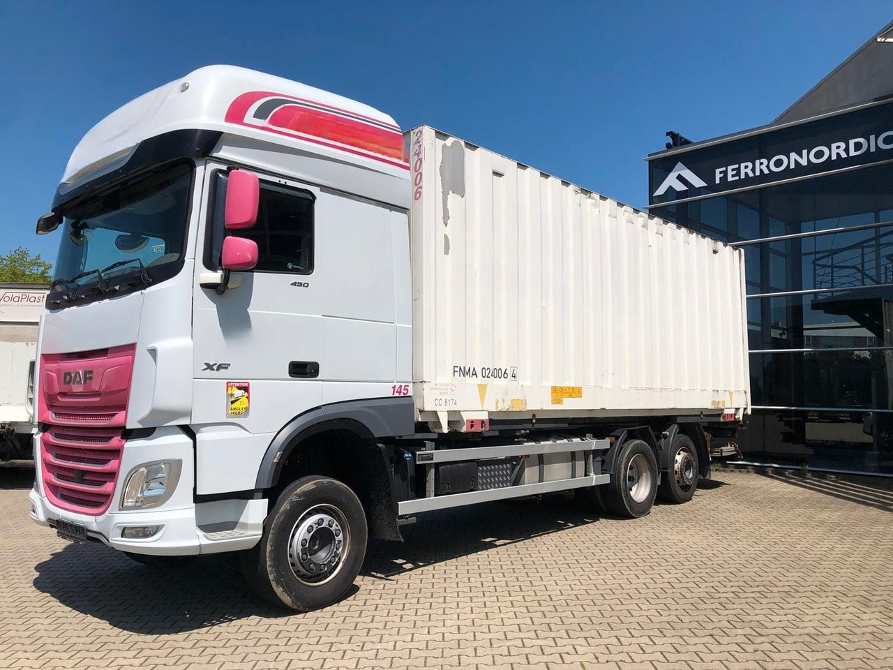DAF XF450 SSC Lenk/Lift*LBW*AHK*Standklima - شاحنات الحاويات/ جسم علوي قابل للتغيير شاحنة: صور 3 DAF XF450 SSC Lenk/Lift*LBW*AHK*Standklima - شاحنات الحاويات/ جسم علوي قابل للتغيير شاحنة: صور 3