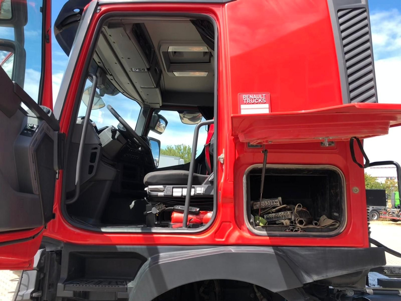 شاحنة جرار Renault C480 Kipphydraulik*AP Achsen: صور 11