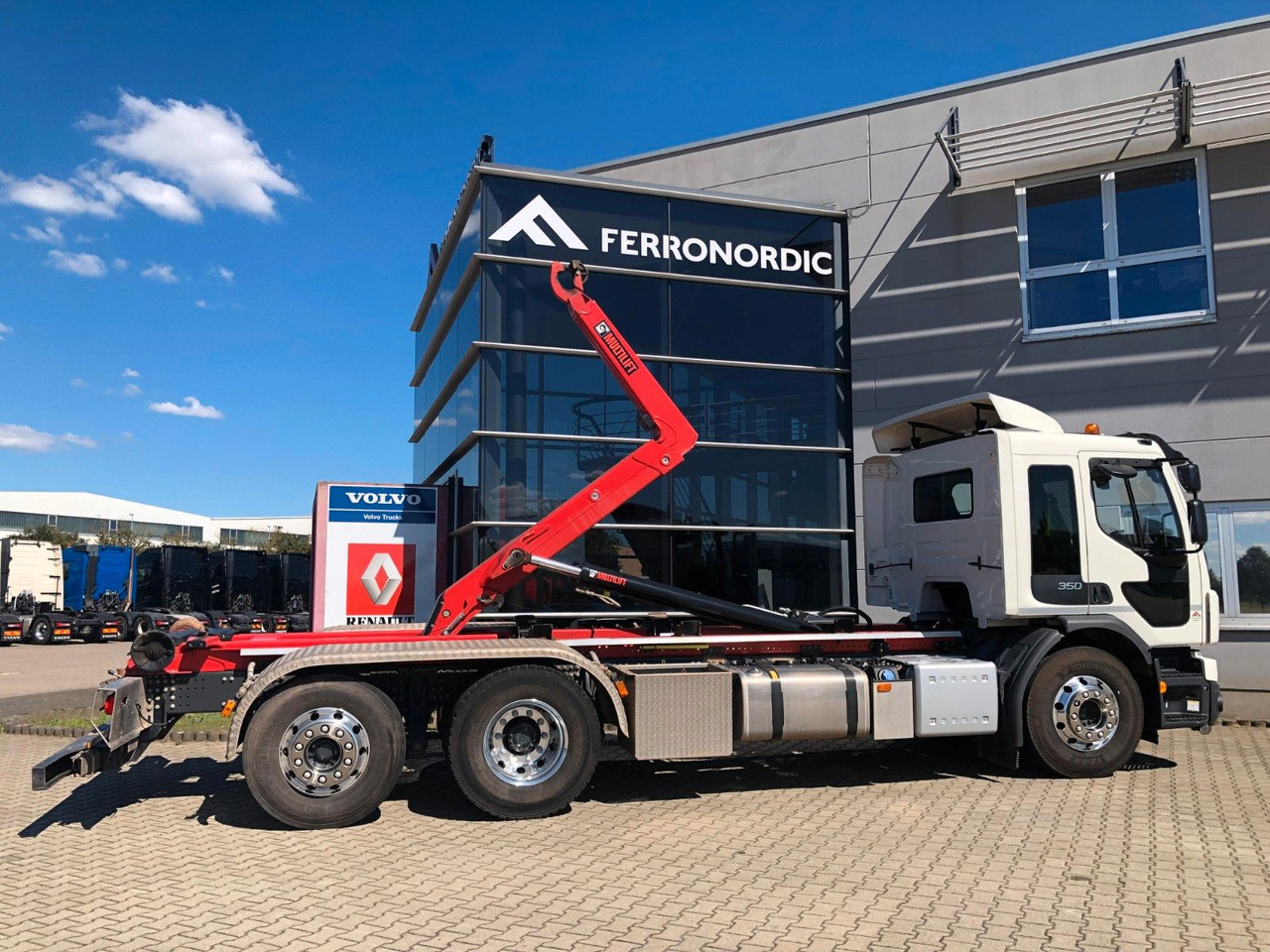 Volvo FE 350 6x2 Lenkachse*Alufelgen*HIAB*AHK*Klima - شاحنة ذات الخطاف: صور 4 Volvo FE 350 6x2 Lenkachse*Alufelgen*HIAB*AHK*Klima - شاحنة ذات الخطاف: صور 4