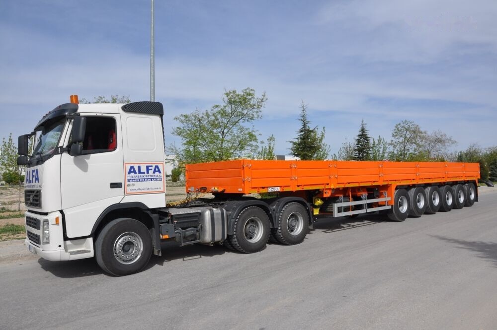 نصف مقطورة مسطحة جديد Özgül 6 AXLE PLATFORM SEMI TRAILER: صور 9