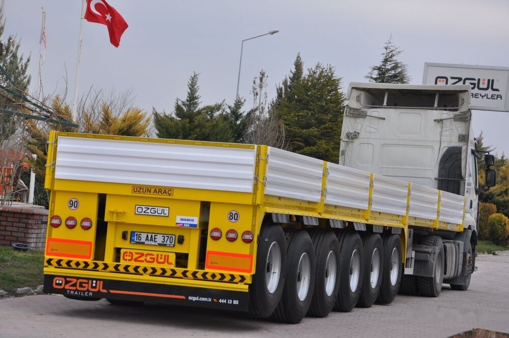 نصف مقطورة مسطحة جديد Özgül 6 AXLE PLATFORM SEMI TRAILER: صور 6