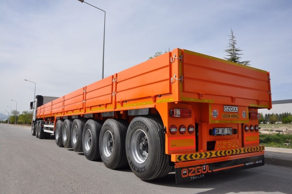 نصف مقطورة مسطحة جديد Özgül 6 AXLE PLATFORM SEMI TRAILER: صور 13
