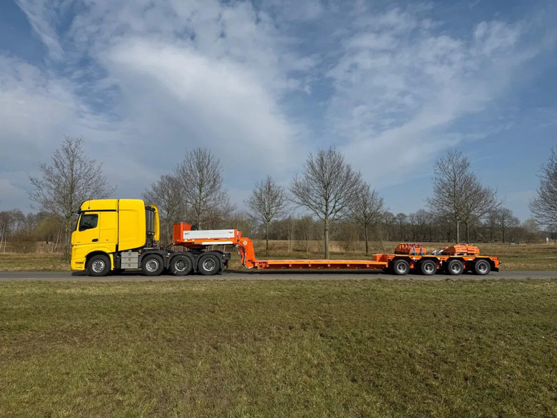 Goldhofer STZ-VL4 46-80A - عربة مسطحة منخفضة نصف مقطورة: صور 2 Goldhofer STZ-VL4 46-80A - عربة مسطحة منخفضة نصف مقطورة: صور 2