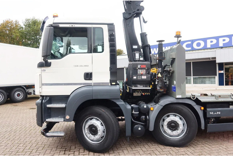 MAN TGS 35.360 Kraanwagen + oprijwagen Hiab 228 E3 - شاحنة كرين: صور 3 MAN TGS 35.360 Kraanwagen + oprijwagen Hiab 228 E3 - شاحنة كرين: صور 3