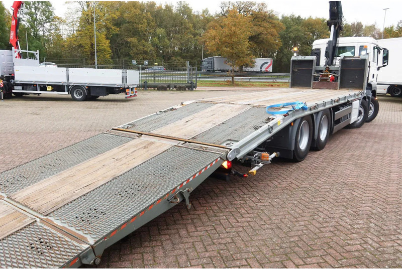 MAN TGS 35.360 Oprijwagen + HIAB 228 E3 Kraan 8x2 - شاحنة نقل سيارات شاحنة: صور 3 MAN TGS 35.360 Oprijwagen + HIAB 228 E3 Kraan 8x2 - شاحنة نقل سيارات شاحنة: صور 3