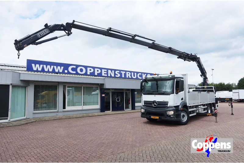 Mercedes-Benz ANTOS 2830 Kraanwagen open Laadbak Fassi F295 + FLY-JIB - شاحنة كرين: صور 1 Mercedes-Benz ANTOS 2830 Kraanwagen open Laadbak Fassi F295 + FLY-JIB - شاحنة كرين: صور 1