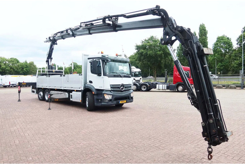 Mercedes-Benz ANTOS 2830 Kraanwagen open Laadbak Fassi F295 + FLY-JIB - شاحنة كرين: صور 2 Mercedes-Benz ANTOS 2830 Kraanwagen open Laadbak Fassi F295 + FLY-JIB - شاحنة كرين: صور 2