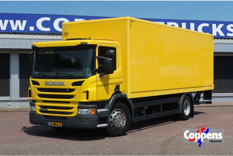 Scania P250 4x2 Bakwagen+Klep E6 Dhollandia 1500 kg - بصندوق مغلق شاحنة: صور 1 Scania P250 4x2 Bakwagen+Klep E6 Dhollandia 1500 kg - بصندوق مغلق شاحنة: صور 1