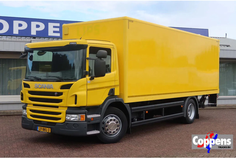 Scania P250 Bak+Klep E6 Dhollandia 1500 kg - بصندوق مغلق شاحنة: صور 1 Scania P250 Bak+Klep E6 Dhollandia 1500 kg - بصندوق مغلق شاحنة: صور 1