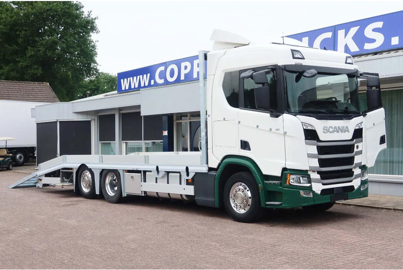 Scania R500 NGS Machinetransport 6x2 Hydralische oprijplaten. Binnenkort leverbaar. - شاحنة نقل سيارات شاحنة: صور 2 Scania R500 NGS Machinetransport 6x2 Hydralische oprijplaten. Binnenkort leverbaar. - شاحنة نقل سيارات شاحنة: صور 2