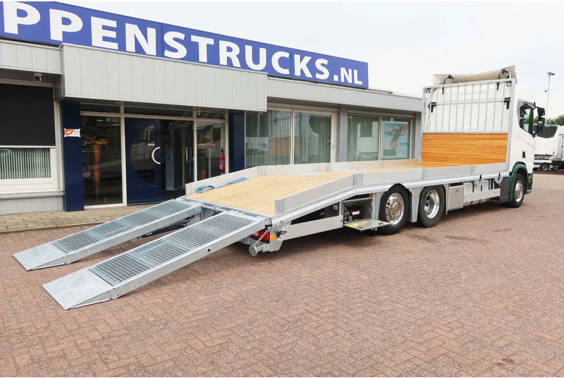 Scania R500 NGS Machinetransport 6x2 Hydralische oprijplaten. Binnenkort leverbaar. - شاحنة نقل سيارات شاحنة: صور 3 Scania R500 NGS Machinetransport 6x2 Hydralische oprijplaten. Binnenkort leverbaar. - شاحنة نقل سيارات شاحنة: صور 3