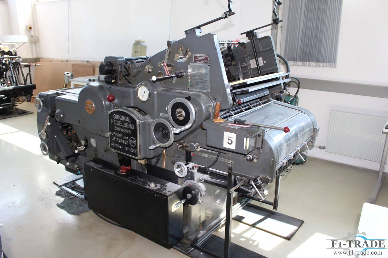 Heidelberg KORD64 - ماكينة طباعة أوفست: صور 1 Heidelberg KORD64 - ماكينة طباعة أوفست: صور 1