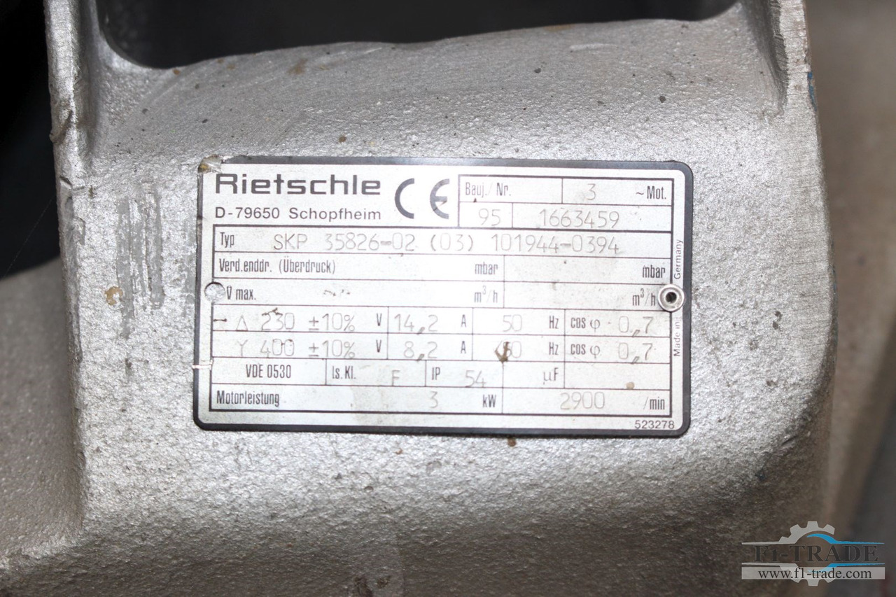 Rietschle SKP 35826-02 (03) - معدات صناعية: صور 5 Rietschle SKP 35826-02 (03) - معدات صناعية: صور 5