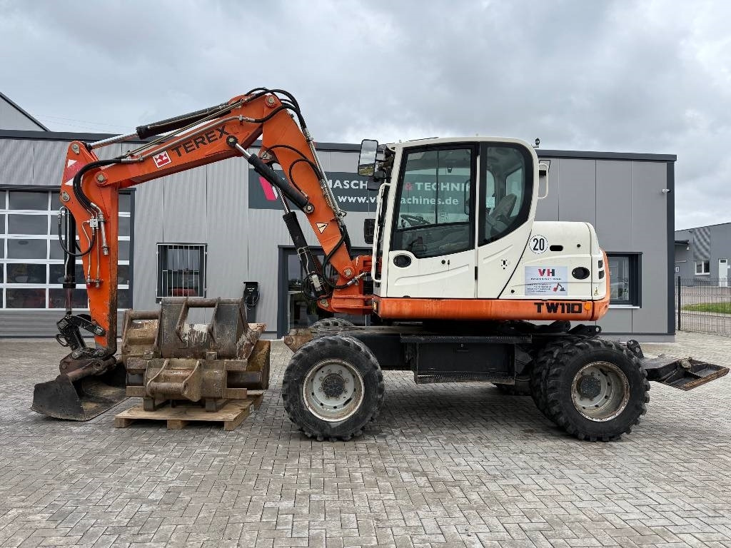 Terex TW 110  - حفارة على عجلات: صور 2 Terex TW 110  - حفارة على عجلات: صور 2