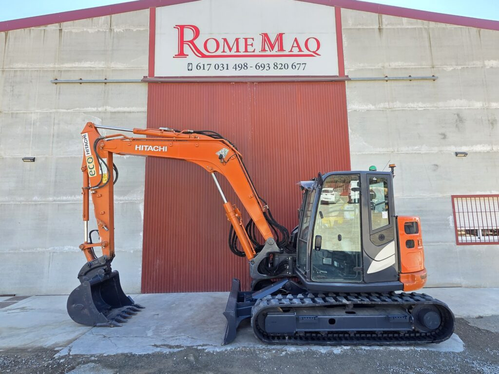 HITACHI ZX85USB-6 - حفارة مصغرة: صور 1 HITACHI ZX85USB-6 - حفارة مصغرة: صور 1