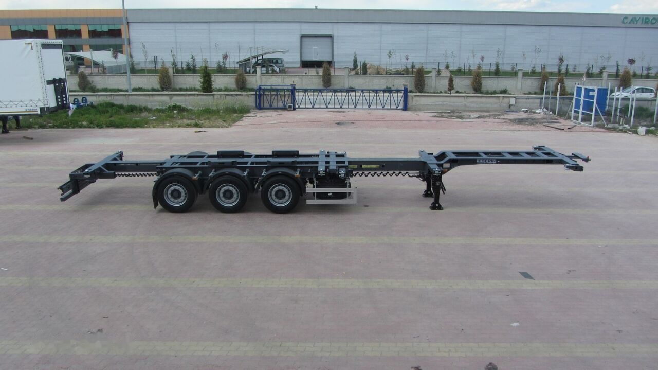 Reis Treyler Telescopic Container Carrier Semi Trailer - شاحنات الحاويات/ جسم علوي قابل للتغيير نصف مقطورة: صور 2 Reis Treyler Telescopic Container Carrier Semi Trailer - شاحنات الحاويات/ جسم علوي قابل للتغيير نصف مقطورة: صور 2