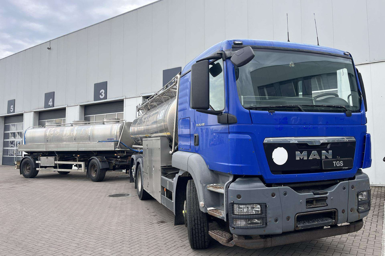 MAN TGS 26.400 6X2-2 Plandex (08632) - شاحنة صهريج: صور 1 MAN TGS 26.400 6X2-2 Plandex (08632) - شاحنة صهريج: صور 1