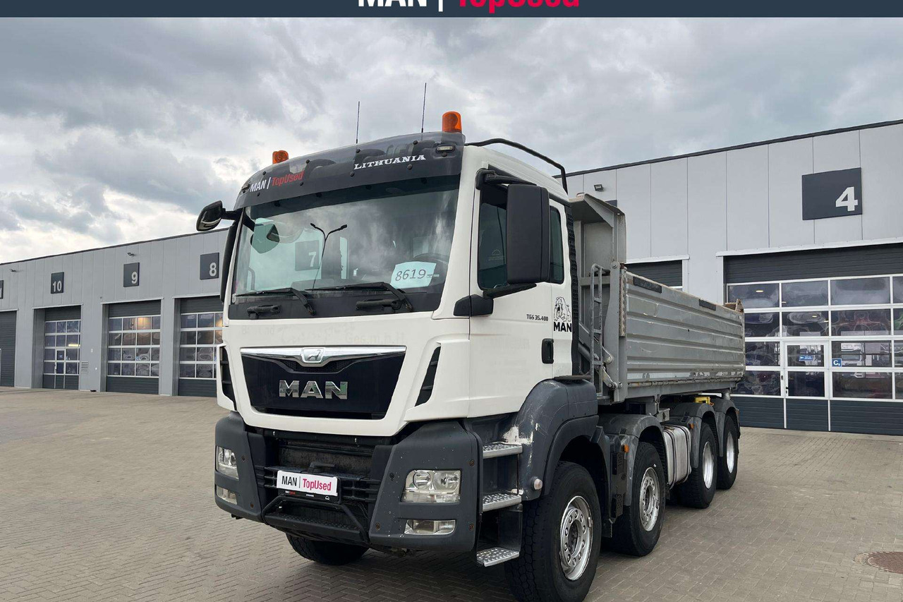 MAN TGS 35.480 8X4 BB Meiller Kipper (8619) - قلابات: صور 1 MAN TGS 35.480 8X4 BB Meiller Kipper (8619) - قلابات: صور 1