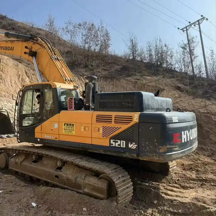 100% Original Hyundai 520 Used Excavator 52 Ton Hyundai 520 Excavator Hyundai Excavator - حفارة: صور 1 100% Original Hyundai 520 Used Excavator 52 Ton Hyundai 520 Excavator Hyundai Excavator - حفارة: صور 1