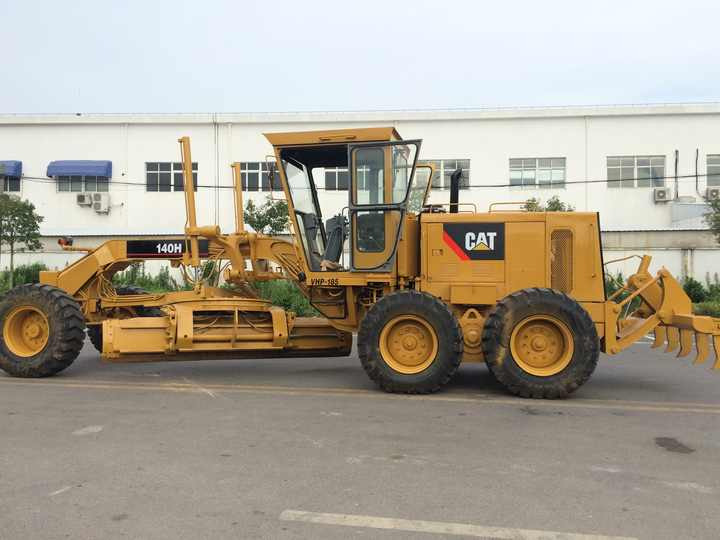 آلة تسوية الأرض Hot Sale Used Cat 140H Motor Grader with Good Condition,USED Heavy Equipment Used Motor Grader CAT 140H Grader: صور 6