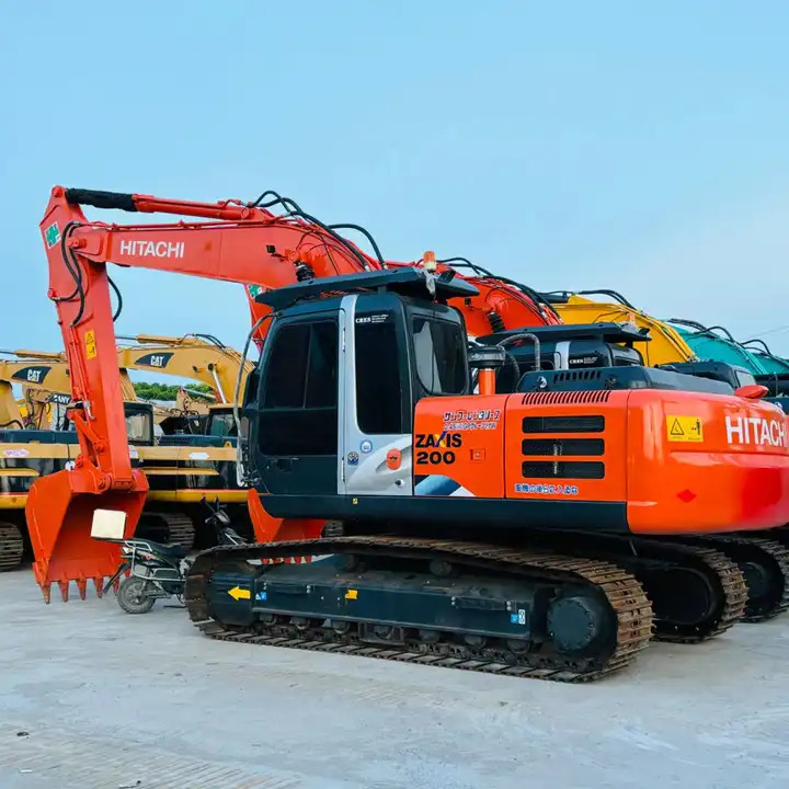 Japan Original 20t Excavator Hitachi Zx200-3g Zx200 Crawler Excavator With 6bg1 Engine Hitachi Excavator - حفارات زحافة: صور 1 Japan Original 20t Excavator Hitachi Zx200-3g Zx200 Crawler Excavator With 6bg1 Engine Hitachi Excavator - حفارات زحافة: صور 1