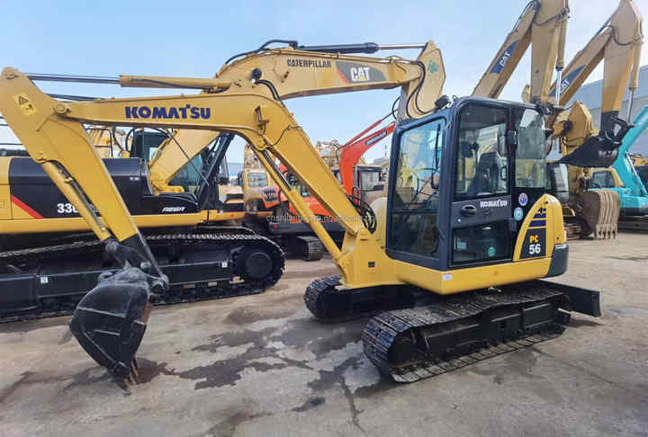 Used excavator used PC56-7 ,second hand Komatsu crawler excavator in good condition for sale - حفارات زحافة: صور 3 Used excavator used PC56-7 ,second hand Komatsu crawler excavator in good condition for sale - حفارات زحافة: صور 3