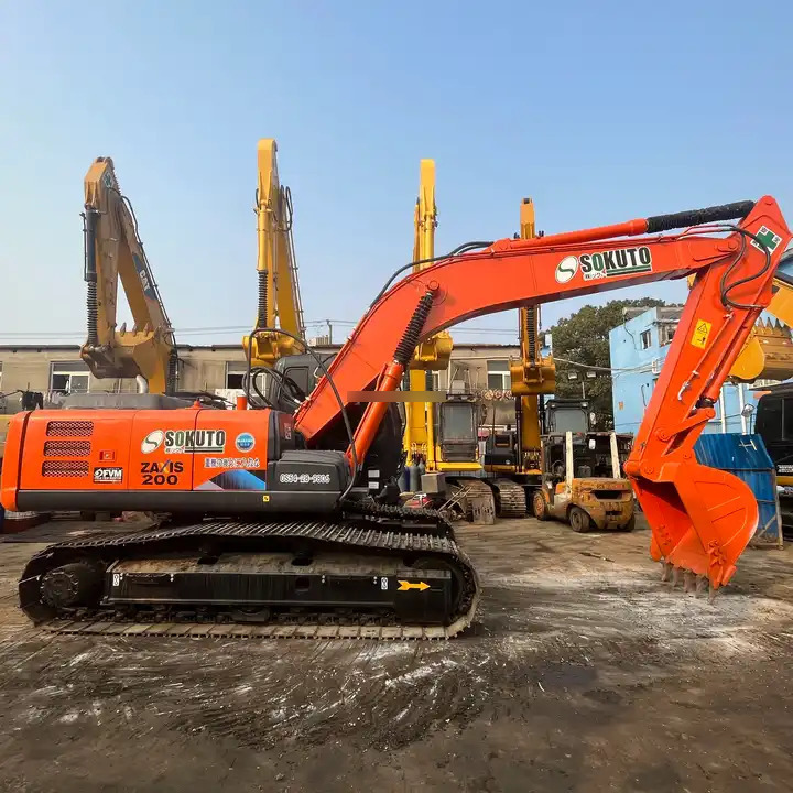 Original Japan cheap used hitachi zaxis 200 zx200-3g crawler excavator Weight 20 ton Construction on Sale - حفارات زحافة: صور 1 Original Japan cheap used hitachi zaxis 200 zx200-3g crawler excavator Weight 20 ton Construction on Sale - حفارات زحافة: صور 1