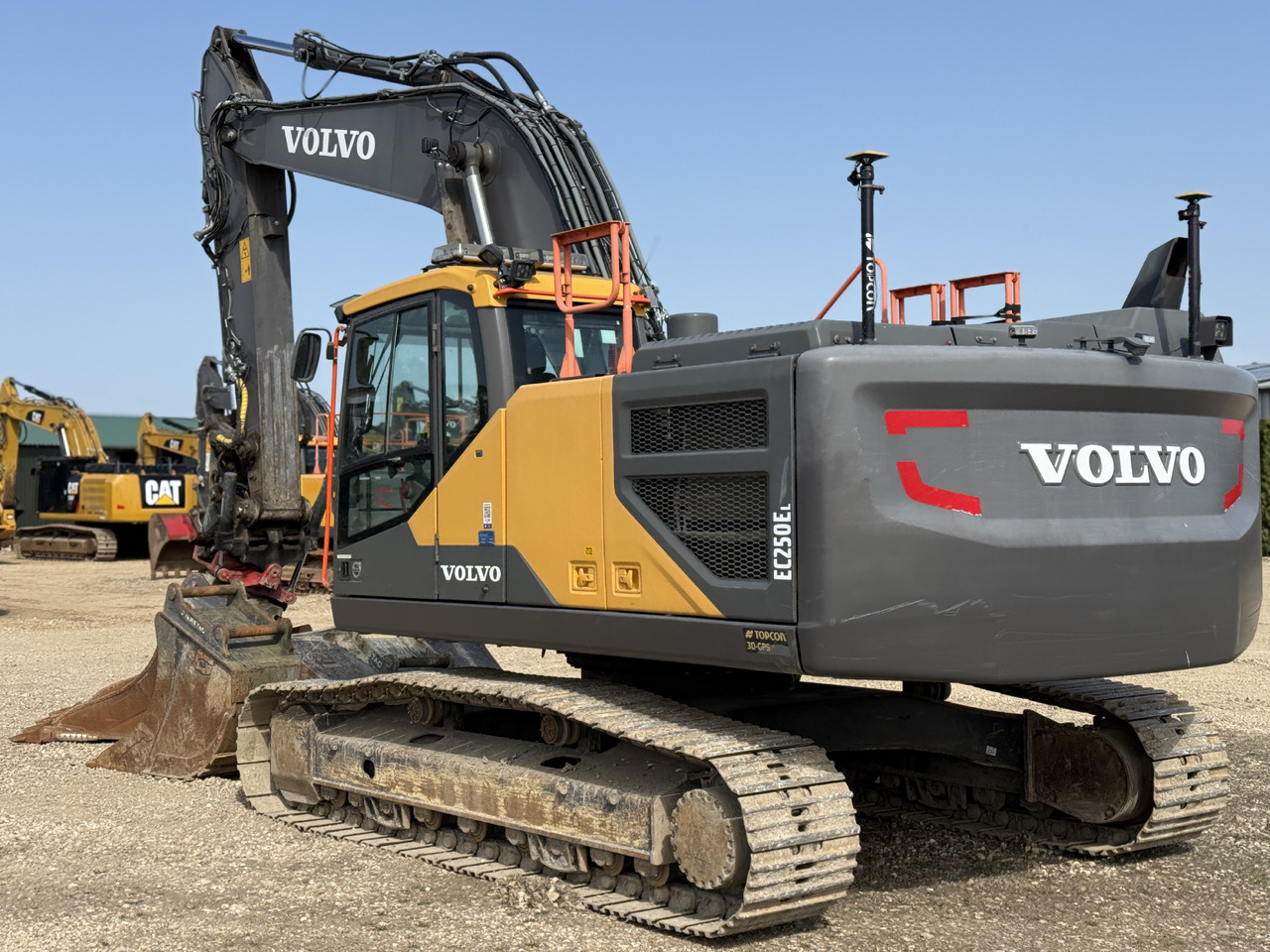 Volvo EC 250 EL - حفارات زحافة: صور 4 Volvo EC 250 EL - حفارات زحافة: صور 4