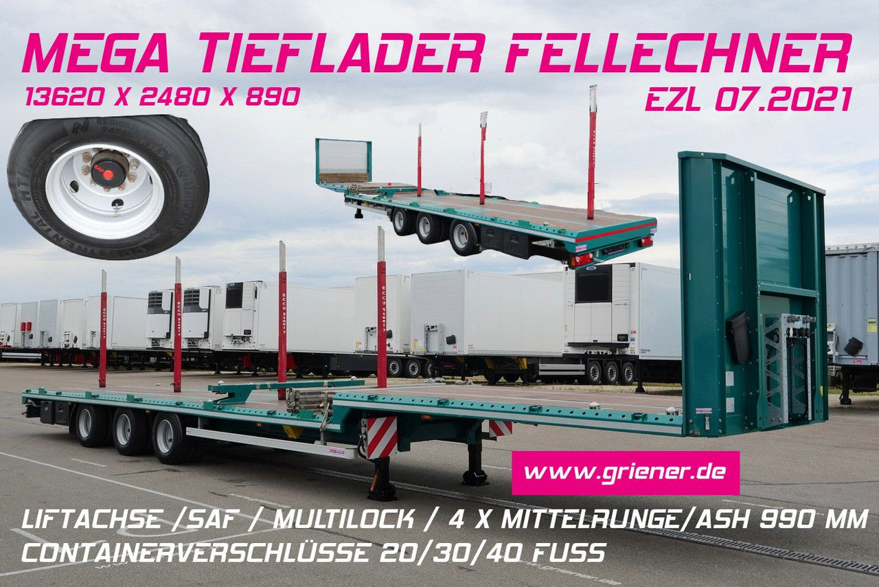SP32 -G39 MEGA/JUMBO/LIFT/ CONTAINER /FELLECHNER - نصف مقطورة مسطحة: صور 1 SP32 -G39 MEGA/JUMBO/LIFT/ CONTAINER /FELLECHNER - نصف مقطورة مسطحة: صور 1