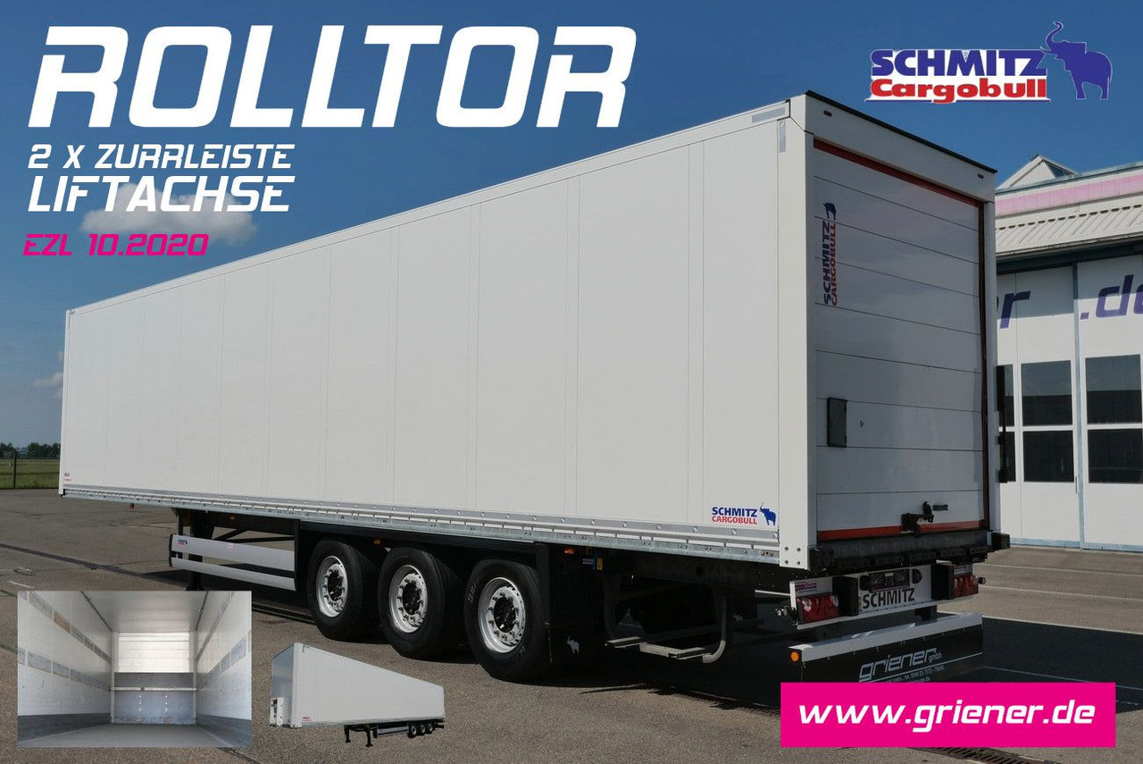 Schmitz Cargobull SKO 24 / ROLLTOR / LIFTACHSE /2 x ZURRLEISTE - بصندوق مغلق نصف مقطورة: صور 1 Schmitz Cargobull SKO 24 / ROLLTOR / LIFTACHSE /2 x ZURRLEISTE - بصندوق مغلق نصف مقطورة: صور 1