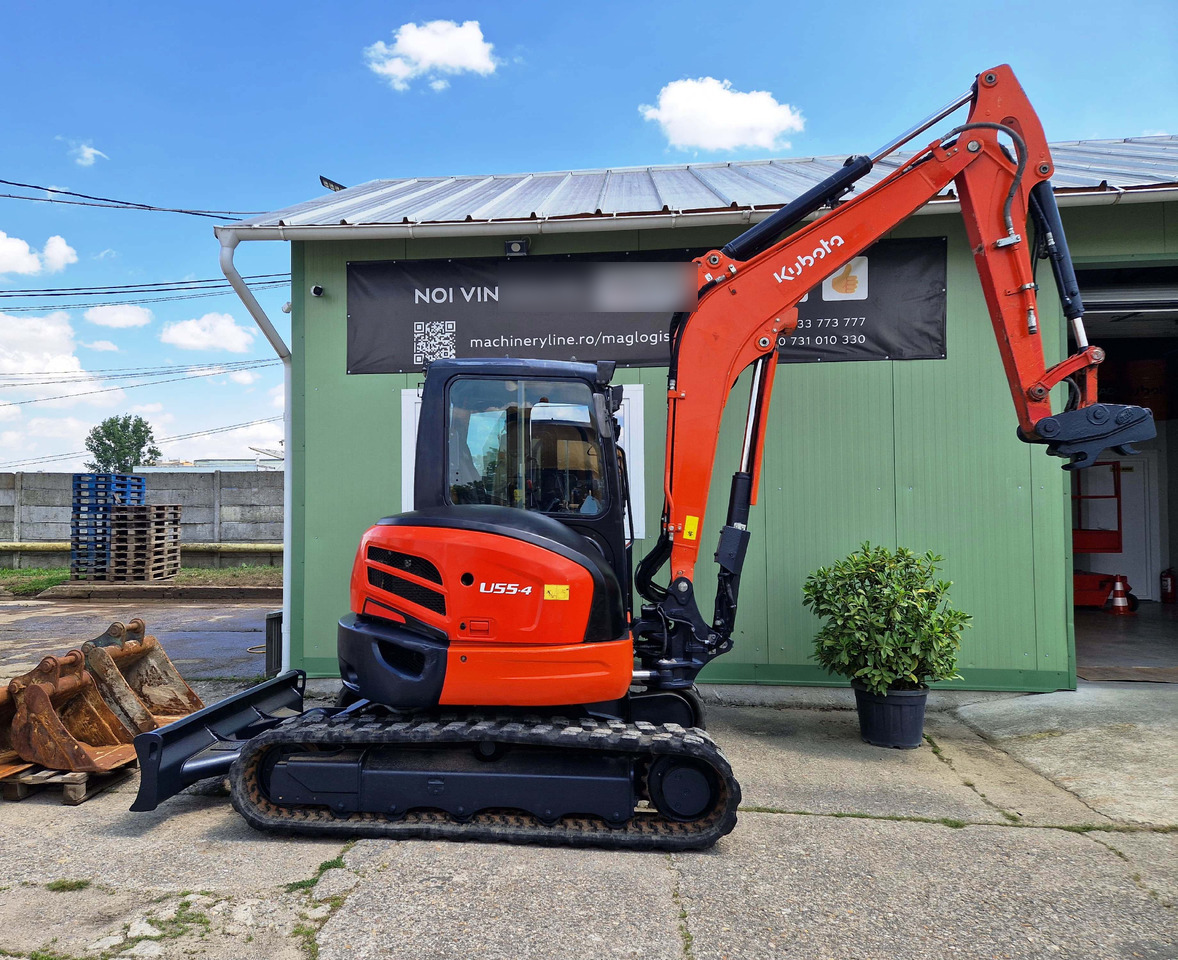 KUBOTA U55 - حفارة مصغرة: صور 1 KUBOTA U55 - حفارة مصغرة: صور 1