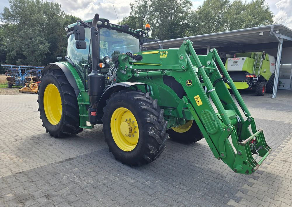 John Deere 6145 R z turem - جرار: صور 1 John Deere 6145 R z turem - جرار: صور 1