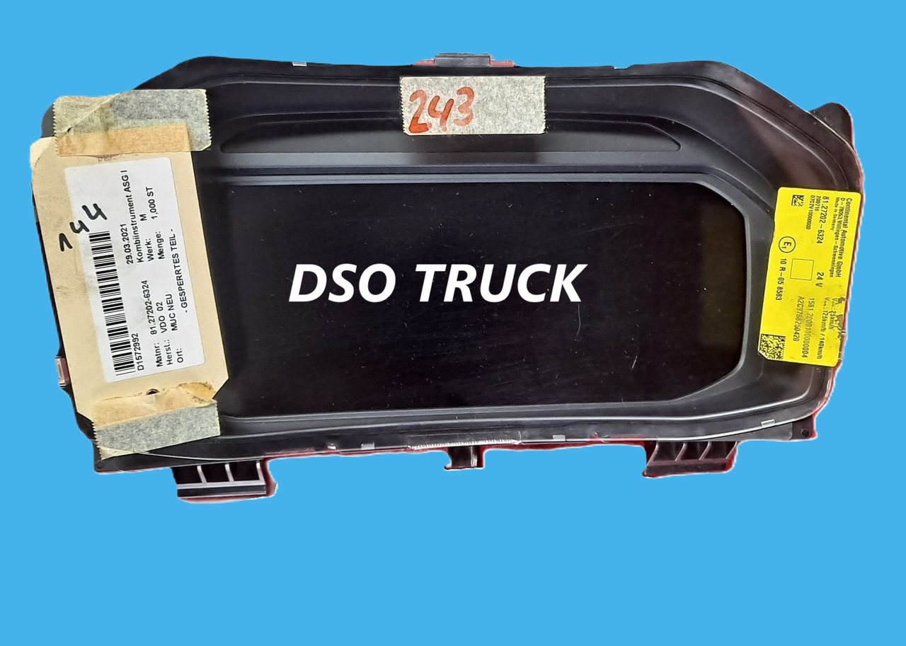 81.27202-6324 LICZNIK ZEGAR MAN 81.27202-6324 MAN Continental D-78053 - لوحة القيادة: صور 1 81.27202-6324 LICZNIK ZEGAR MAN 81.27202-6324 MAN Continental D-78053 - لوحة القيادة: صور 1