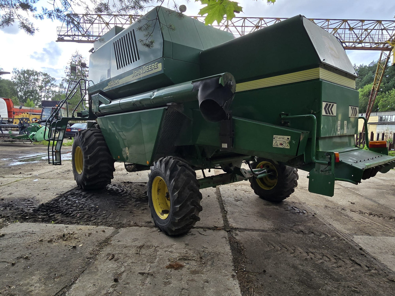 JOHN DEERE 1450 CWS - حصادة شاملة: صور 3 JOHN DEERE 1450 CWS - حصادة شاملة: صور 3