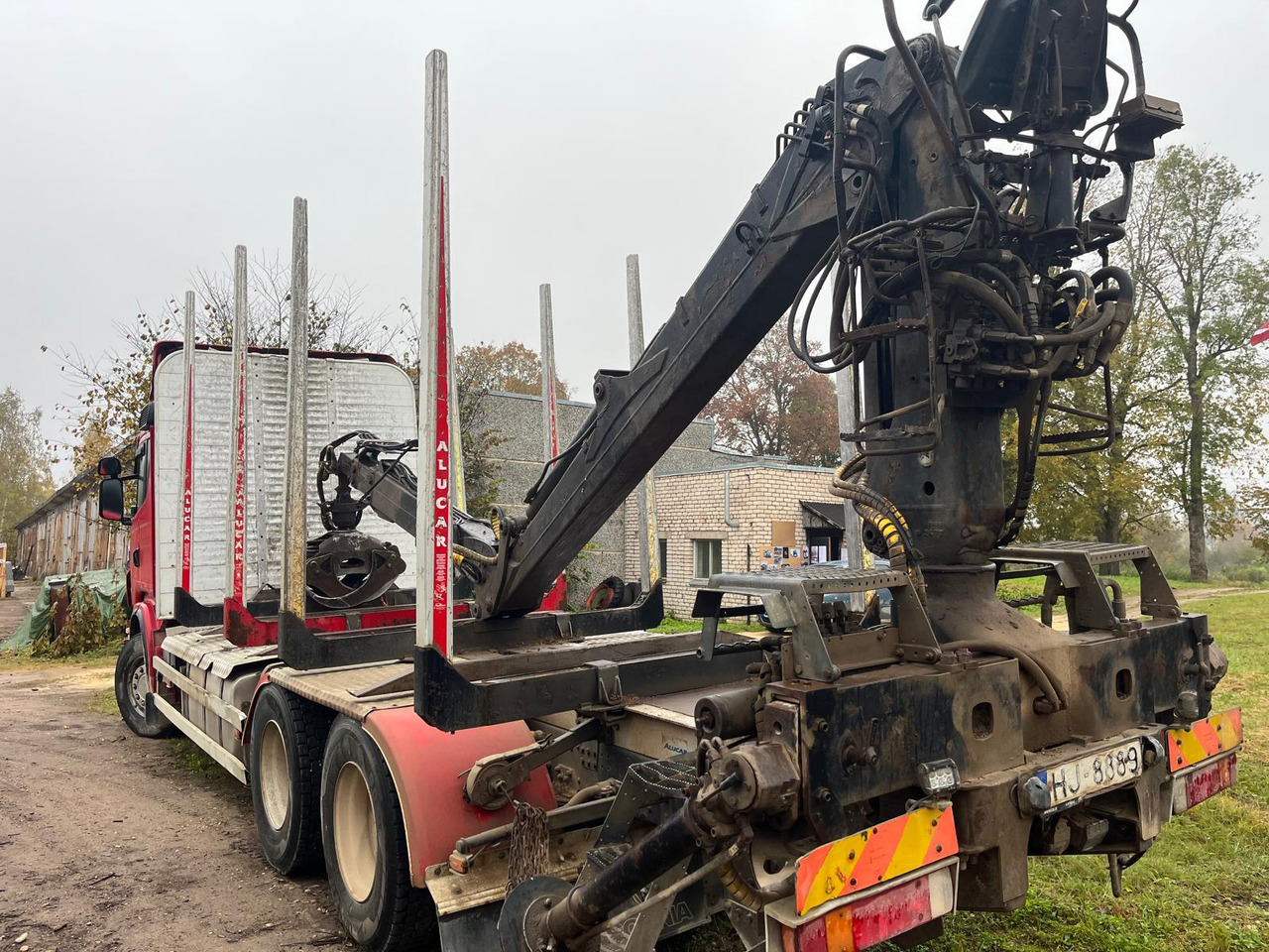 SCANIA R480 - شاحنة قطع الأشجار, شاحنة كرين: صور 2 SCANIA R480 - شاحنة قطع الأشجار, شاحنة كرين: صور 2