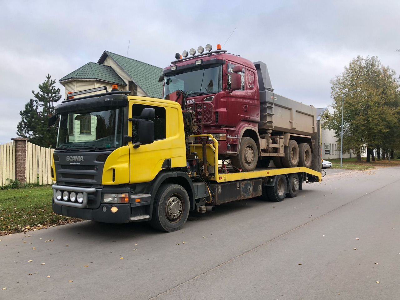 Scania P310 - سيارة السحب للتصليح: صور 1 Scania P310 - سيارة السحب للتصليح: صور 1