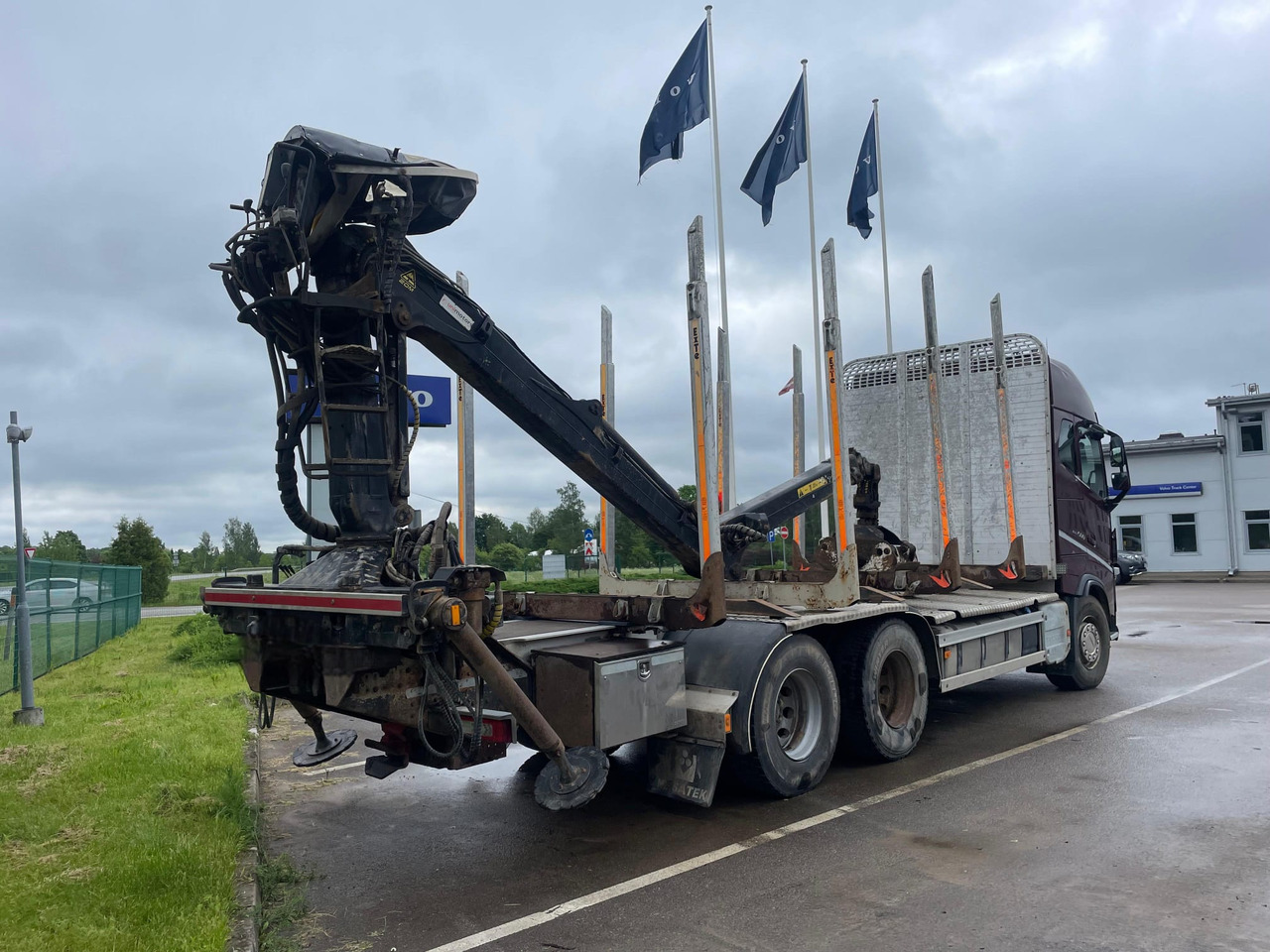 VOLVO FH 500 - شاحنة قطع الأشجار, شاحنة كرين: صور 4 VOLVO FH 500 - شاحنة قطع الأشجار, شاحنة كرين: صور 4