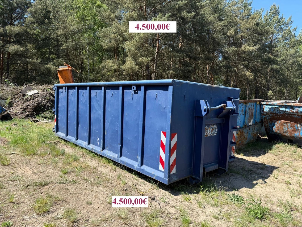 Abrollcontainer Stahl 20-24 m³/Heckklappe - حاوية هوك لفت: صور 2 Abrollcontainer Stahl 20-24 m³/Heckklappe - حاوية هوك لفت: صور 2