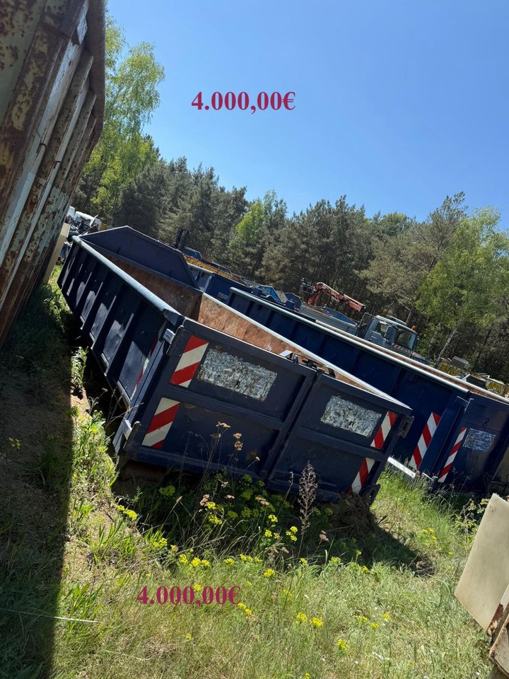 Abrollcontainer Stahl 20-24 m³/Heckklappe - حاوية هوك لفت: صور 3 Abrollcontainer Stahl 20-24 m³/Heckklappe - حاوية هوك لفت: صور 3