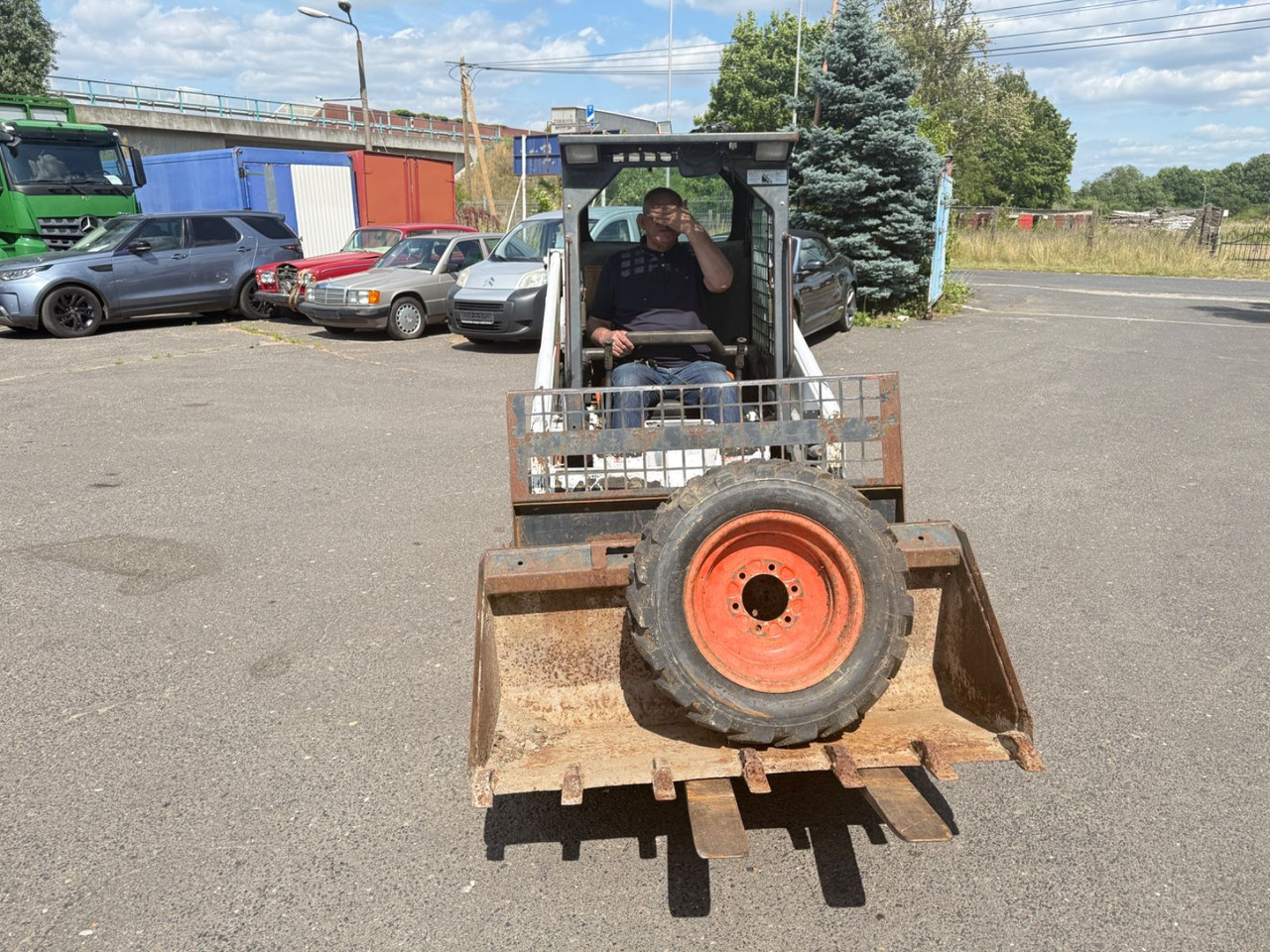 بلدوزر Bobcat 553: صور 9